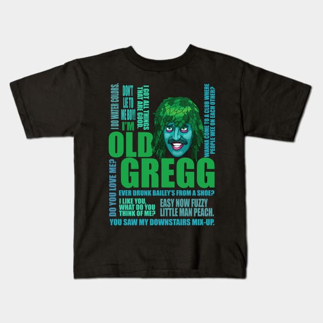 I'm Old Gregg T-Shirt (Light Ver) Kids T-Shirt by CoolDojoBro